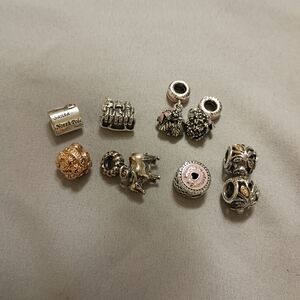 9 Pandora Charms S925 ALE